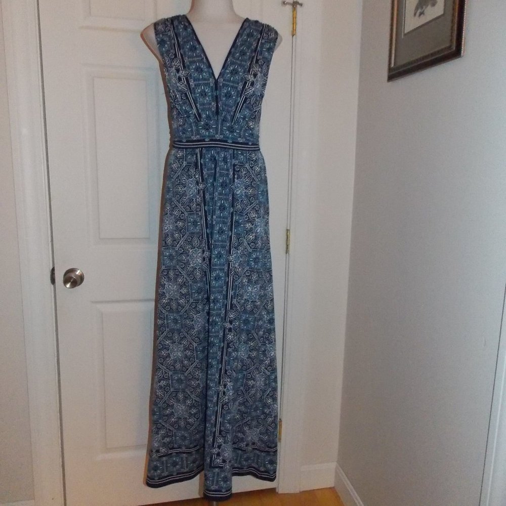 Max Studio sleeveless maxi dress size S